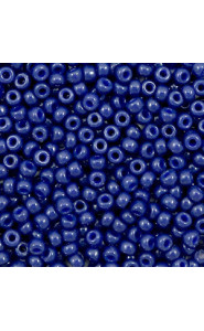 Miyuki rocailles Perlen 8/0 - Duracoat opaque dyed navy blue 8-4493